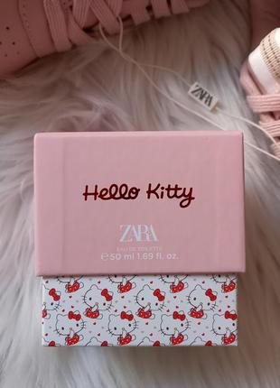 Zara hello kitty парфуми для дівчинки, оригінал іспанія!2 фото