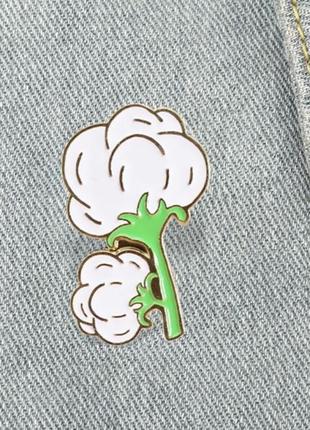 Брошка, значок, пін бавовна