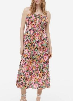 Сарафан сукня яскрава h&m