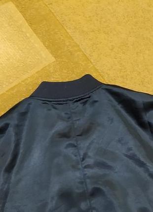 Бомпер куртка курточка атласная недорого с, м размер 42,444 фото