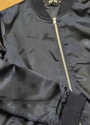 Бомпер куртка курточка атласная недорого с, м размер 42,448 фото