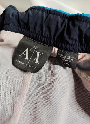 Мужские пляжи шорты armani exchange5 фото