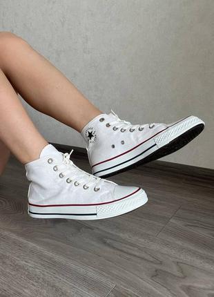 Знижка converse mid white
білі класичні кеди конверс літо весна скидка белые кеды