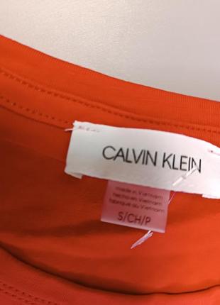 Calvin klein платье футболка с логотипом (s)3 фото