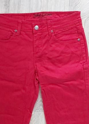 Красные летние джинсы &lt;unk&gt; jonn baner &lt;unk&gt; размер s2 фото
