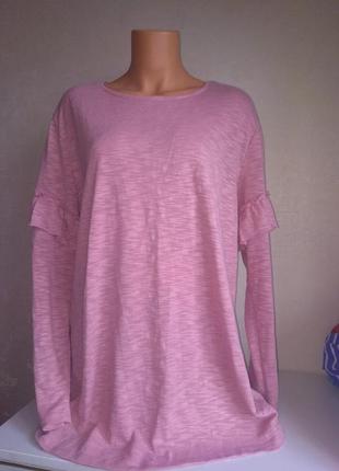 Кофта с рюшами, papaya,18 3