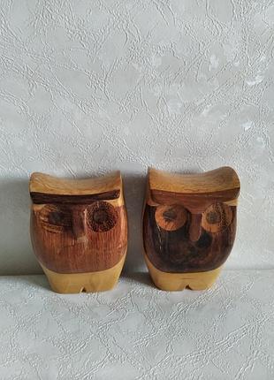 Статуэтки совы совушки дерево ручная работа