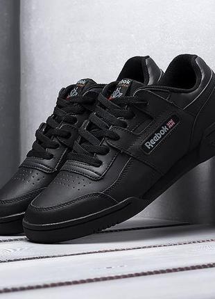 Чоловічі кросівки reebok workout plus black 1681