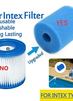 Катридж фильтр тип н для бассейна многоразовый моющийся размер 90 х 100 х 30 мм