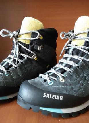 Ботинки женские salewa ws mtn trainer mid gtx 631169 фото