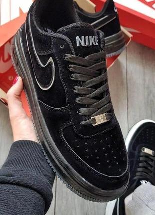 Чоловічі кросівки nike air force low black 1944