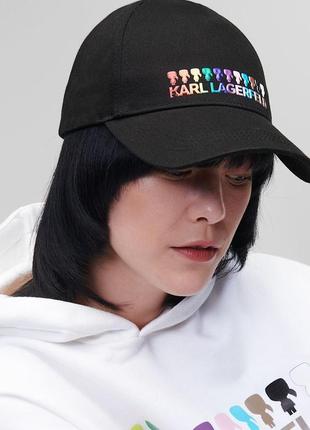 Стильная кепка бейсболка karl lagerfeld оригинал