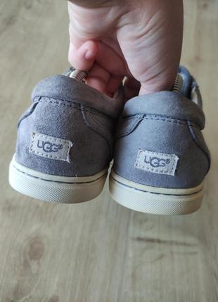 Фирменные женские замшевые кеды сникерсы ugg, австралия, оригинал, р.38.5 фото