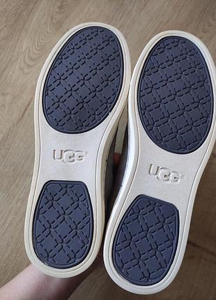 Фирменные женские замшевые кеды сникерсы ugg, австралия, оригинал, р.38.6 фото