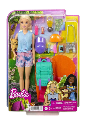 Ігровий набір лялька барбі кемпінг малібу barbie “malibu” camping