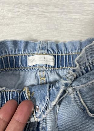 Zara детские джинсовые шорты3 фото