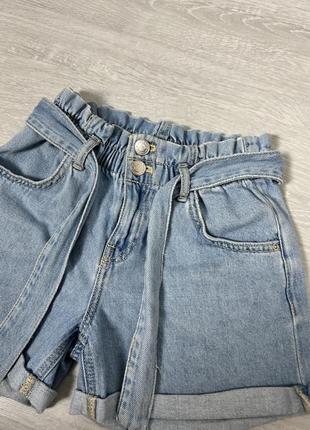 Zara детские джинсовые шорты2 фото