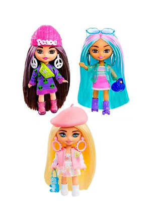 Лялька барбі екстрамініс barbie extra mini minis doll