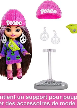 Лялька барбі екстрамініс barbie extra mini minis doll2 фото