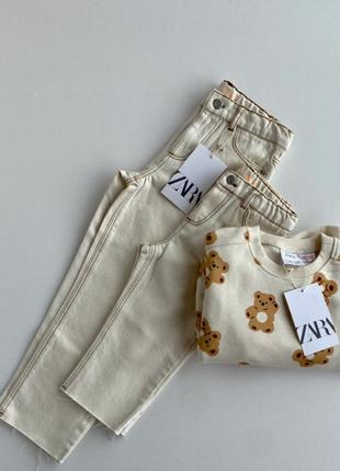 Детский свитшот zara, детские джинсы zara4 фото