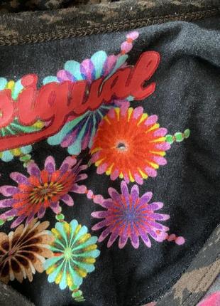 Трикотажная блуза- туника от бренда desigual/s/5 фото