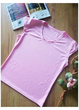 Розпродаж дівоча футболка майка рожевого кольору, склад поліестер, невеликий розмір, може бути на дівчинку