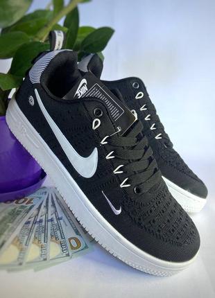 Кроссовки nike air force summer найк аэр форсы 25см текстиль