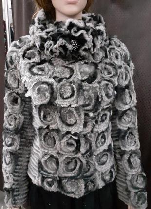 Полушубок  шиншилловый