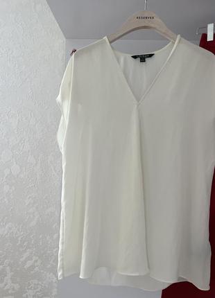 Крутая белая блузка ralph lauren2 фото