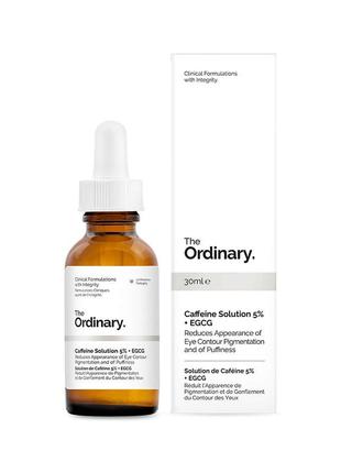 Сыворотка для кожи вокруг глаз the ordinary caffeine solution 5% + egcg3 фото