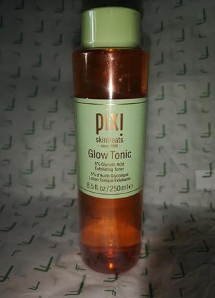 Pixi glow tonic лучший отшелушивающий тоник для сияющей кожи, 250 мл.2 фото