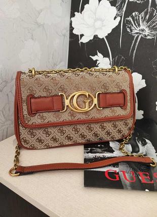 Сумка кроссбоди гесс guess aileen