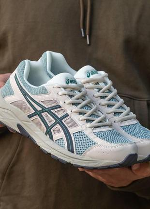 Мужские кроссовки asics gel connected 4 beige mint 40-41-42-43-44-45