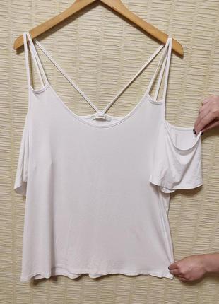 🧚☁️біла натуральна футболка блузка блуза