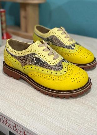 Броги Оксфорды ручная работа 33-42