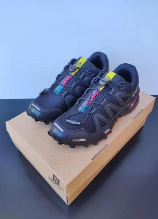 Мужские кроссовки salomon speedcross grid black 41-455 фото