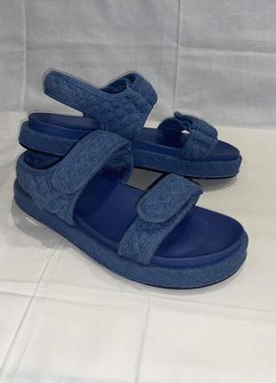 Босоножки * primark * джинс р.39 (25.50см)