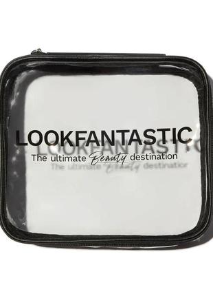 Lookfantastic clear travel bag прозрачная косметичка