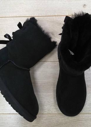 Уггі угги чоботи жіночі сапоги валянки ugg bailey bow 1016225