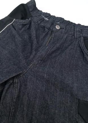 Шорти джинсові, т. сірі, якісні3 фото