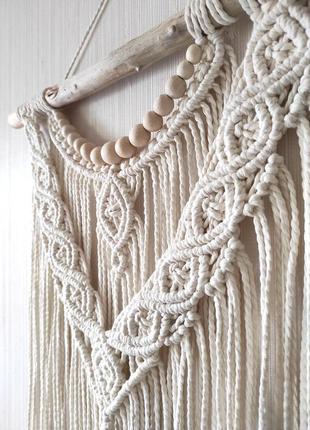 Красивое настенное панно макраме, бохо декор, этно мотивы