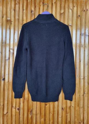 Вязаный джемпер, свитер, кофта sinsay для мальчика из 100% хлопка4 фото