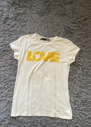 Love moschino стильная брендовая футболка1 фото