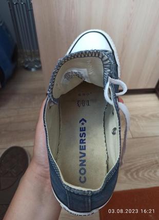 Кеди converse 37 23.5 см конверс кеды7 фото