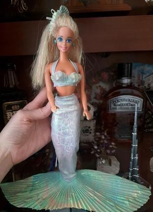 Barbie 90х, винтаж барби русалка