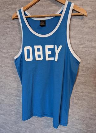 Винтажная майкс obey made in usa