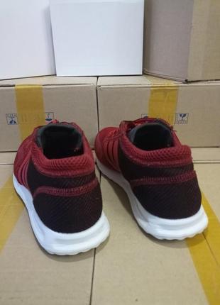 Легкі кросівки adidas los angeles scarlet red (німеччина) #11164 фото