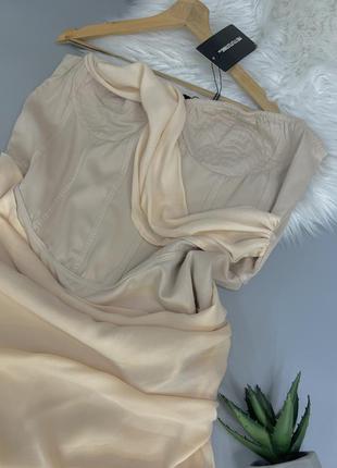 Платье корсет праздничное, красивая модель, внизу шифер, размер 2xl5 фото