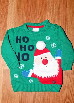 Новорічний светр фірми f&f для хлопчика