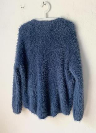 Пушистый объемный свитер3 фото